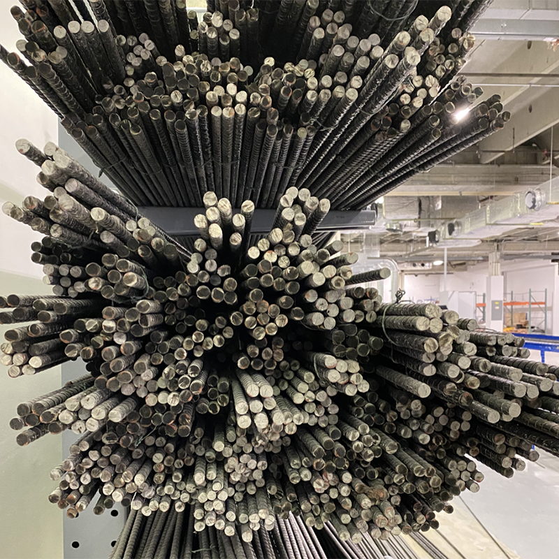 High strength composite reinforced bar structural materials