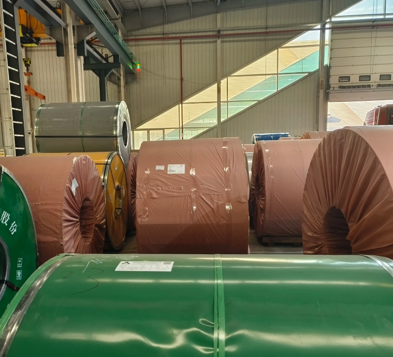 Polished Stainless Steel Coil